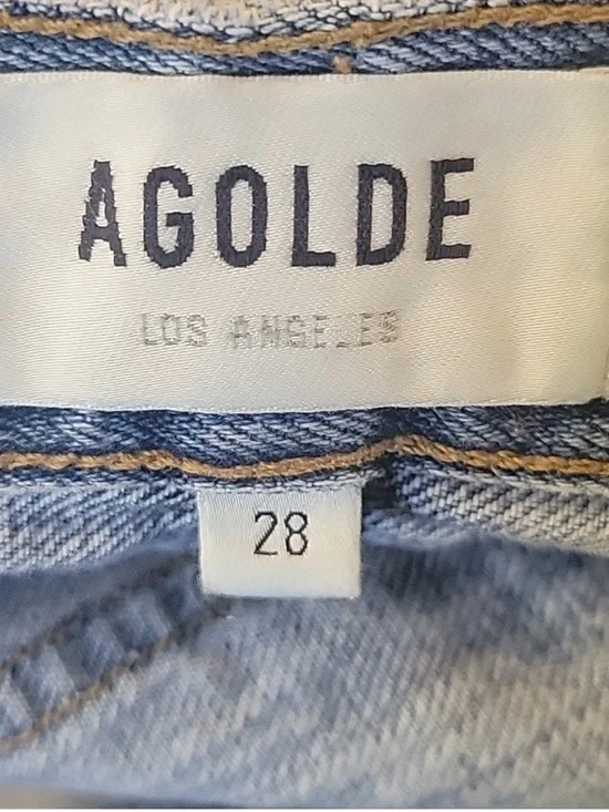 Agolde Criss Cross button fly jean - Picture 8 of 12